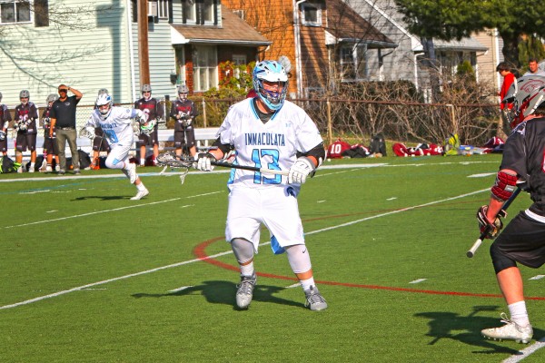 lacrosse player Immaculata