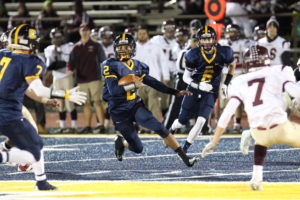 Football Player Dodging