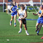 lacrosse player catching