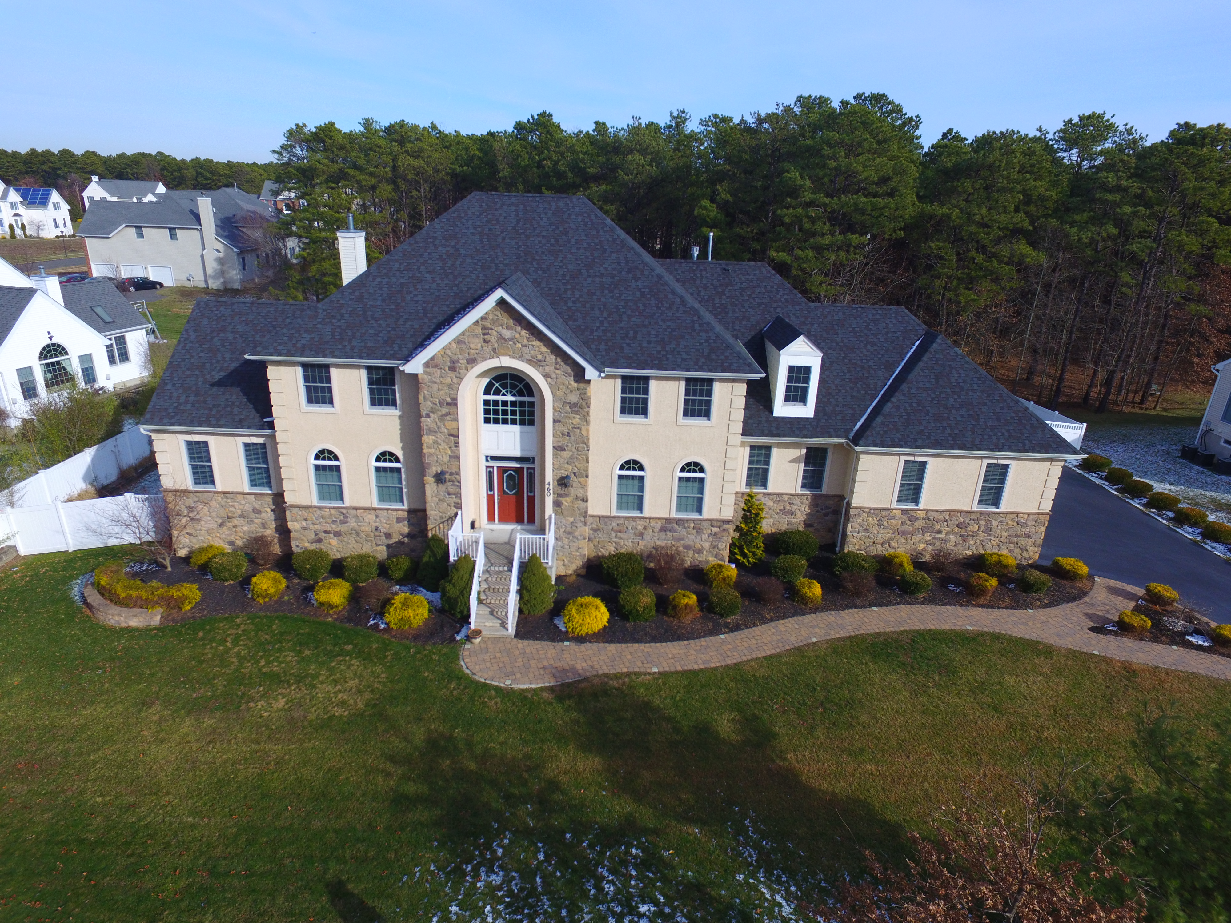 Aerial Picture house