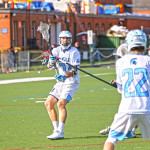 lacrosse player passing
